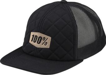 100% Cap Trucker Diner Schwarz